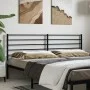 Black metal headboard 180 cm by vidaXL, Headboards and footboards - Ref: Foro24-352355, Price: 37,58 €, Discount: %