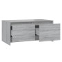 Mesa de centro madera de ingeniería gris Sonoma 90x50x41,5 cm en Mesas de centro | Comprar online en Foru.es