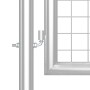 Puerta de malla de jardín acero galvanizado plateado 400x175cm de vidaXL, Puertas de jardín - Ref: Foro24-154555, Precio: 536...