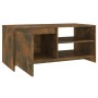 Mesa de centro madera de ingeniería roble ahumado 102x50x45 cm en Mesas de centro | Comprar online en Foru.es