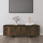 Mueble de TV madera contrachapada roble ahumado 120x30x40,5 cm en Muebles TV | Comprar online en Foru.es