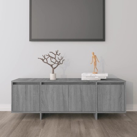 Mueble de TV madera contrachapada gris Sonoma 120x30x40,5 cm en Muebles TV | Comprar online en Foru.es