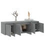 Mueble de TV madera contrachapada gris Sonoma 120x30x40,5 cm en Muebles TV | Comprar online en Foru.es