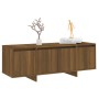 Mueble para TV madera contrachapada marrón roble 120x30x40,5 cm en Muebles TV | Comprar online en Foru.es