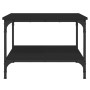 Mesa de centro madera de ingeniería negro 55x55x40 cm de vidaXL, Mesas de centro - Ref: Foro24-832828, Precio: 41,55 €, Descu...