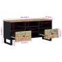 Mueble de TV madera reciclada madera de ingeniería 100x33x46 cm de vidaXL, Muebles TV - Ref: Foro24-351980, Precio: 103,53 €,...
