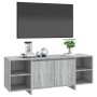 Mueble de TV madera de ingeniería gris Sonoma 130x35x50 cm en Muebles TV | Comprar online en Foru.es