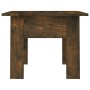 Mesa de centro madera de ingeniería roble ahumado 55x55x42 cm en Mesas de centro | Comprar online en Foru.es