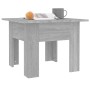 Mesa de centro madera de ingeniería gris Sonoma 55x55x42 cm en Mesas de centro | Comprar online en Foru.es