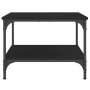 Mesa de centro madera de ingeniería negro 55x55x40 cm de vidaXL, Mesas de centro - Ref: Foro24-832828, Precio: 41,55 €, Descu...