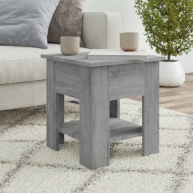 Mesa de centro madera de ingeniería gris Sonoma 40x40x42 cm en Mesas de centro | Comprar online en Foru.es