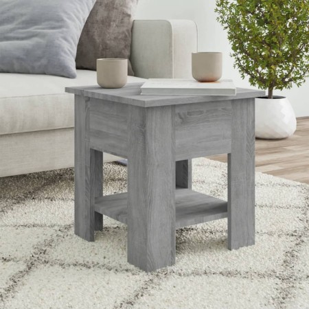 Mesa de centro madera de ingeniería gris Sonoma 40x40x42 cm en Mesas de centro | Comprar online en Foru.es