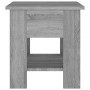 Mesa de centro madera de ingeniería gris Sonoma 40x40x42 cm en Mesas de centro | Comprar online en Foru.es