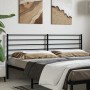Cabecero de metal negro 200 cm de vidaXL, Cabeceros y pies de cama - Ref: Foro24-352357, Precio: 32,74 €, Descuento: %