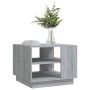 Mesa de centro madera de ingeniería gris Sonoma 55x55x43 cm en Mesas de centro | Comprar online en Foru.es