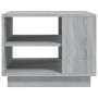 Mesa de centro madera de ingeniería gris Sonoma 55x55x43 cm en Mesas de centro | Comprar online en Foru.es