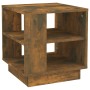 Mesa de centro madera de ingeniería roble ahumado 40x40x43 cm en Mesas de centro | Comprar online en Foru.es
