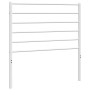Cabecero de metal blanco 75 cm de vidaXL, Cabeceros y pies de cama - Ref: Foro24-352394, Precio: 20,16 €, Descuento: %