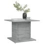 Mesa de centro madera de ingeniería gris Sonoma 55,5x55,5x40 cm en Mesas de centro | Comprar online en Foru.es