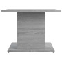 Mesa de centro madera de ingeniería gris Sonoma 55,5x55,5x40 cm en Mesas de centro | Comprar online en Foru.es