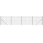 Cerca de alambre con pinchos de anclaje gris antracita 1,8x10 m de vidaXL, Paneles de vallas - Ref: Foro24-154277, Precio: 12...