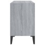 Mueble de TV con patas de metal gris Sonoma 69,5x30x50 cm en Muebles TV | Comprar online en Foru.es