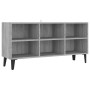 Mueble de TV con patas de metal gris Sonoma 103,5x30x50 cm en Muebles TV | Comprar online en Foru.es