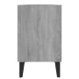 Mueble de TV con patas de metal gris Sonoma 103,5x30x50 cm en Muebles TV | Comprar online en Foru.es