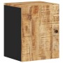 Armario de baño de pared madera maciza de mango 38x33x48 cm de vidaXL, Muebles de baño - Ref: Foro24-351990, Precio: 71,87 €,...