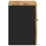 Armario de baño de pared madera maciza de mango 38x33x48 cm de vidaXL, Muebles de baño - Ref: Foro24-351990, Precio: 71,87 €,...