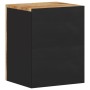 Armario de baño de pared madera maciza de mango 38x33x48 cm de vidaXL, Muebles de baño - Ref: Foro24-351990, Precio: 71,87 €,...