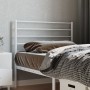 Cabecero de metal blanco 100 cm de vidaXL, Cabeceros y pies de cama - Ref: Foro24-352397, Precio: 23,07 €, Descuento: %