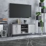 Mueble de TV con patas de metal gris Sonoma 103,5x35x50 cm en Muebles TV | Comprar online en Foru.es