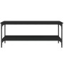 Mesa de centro madera de ingeniería negro 100x55x40 cm de vidaXL, Mesas de centro - Ref: Foro24-832833, Precio: 56,69 €, Desc...