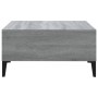 Mesa de centro madera de ingeniería gris Sonoma 60x60x30 cm en Mesas de centro | Comprar online en Foru.es