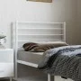 White metal headboard 80 cm by vidaXL, Headboards and footboards - Ref: Foro24-352395, Price: 21,90 €, Discount: %