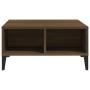 Mesa de centro madera de ingeniería marrón roble 60x60x30 cm en Mesas de centro | Comprar online en Foru.es