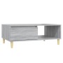 Mesa de centro madera de ingeniería gris Sonoma 90x60x35 cm en Mesas de centro | Comprar online en Foru.es