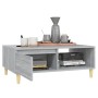 Mesa de centro madera de ingeniería gris Sonoma 90x60x35 cm en Mesas de centro | Comprar online en Foru.es