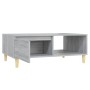 Mesa de centro madera de ingeniería gris Sonoma 90x60x35 cm en Mesas de centro | Comprar online en Foru.es