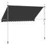 Toldo retráctil de operación manual antracita 350 cm en Toldos | Comprar online en Foru.es