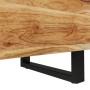 Mesita de noche de madera maciza de acacia 40x33x46 cm de vidaXL, Mesitas de noche - Ref: Foro24-345210, Precio: 59,05 €, Des...