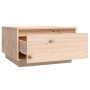 Mesa de centro de madera maciza de pino 55x56x32 cm en Mesas de centro | Comprar online en Foru.es