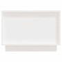 Mesa de centro de madera maciza de pino blanco 40x50x35 cm en Mesas de centro | Comprar online en Foru.es