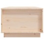 Mesa de centro de madera maciza de pino 100x50x35 cm en Mesas de centro | Comprar online en Foru.es