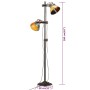Lámpara de pie con 2 pantallas multicolor E27 de vidaXL, Lámparas - Ref: Foro24-344405, Precio: 123,90 €, Descuento: %