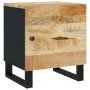 Mesita de noche de madera maciza de mango 40x33x46 cm de vidaXL, Mesitas de noche - Ref: Foro24-345208, Precio: 66,70 €, Desc...