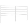 Cabecero de metal blanco 200 cm de vidaXL, Cabeceros y pies de cama - Ref: Foro24-352406, Precio: 32,26 €, Descuento: %