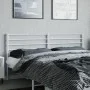 Cabecero de metal blanco 200 cm de vidaXL, Cabeceros y pies de cama - Ref: Foro24-352406, Precio: 32,26 €, Descuento: %