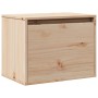 Armario de pared de madera maciza de pino 45x30x35 cm en Estanterías | Comprar online en Foru.es